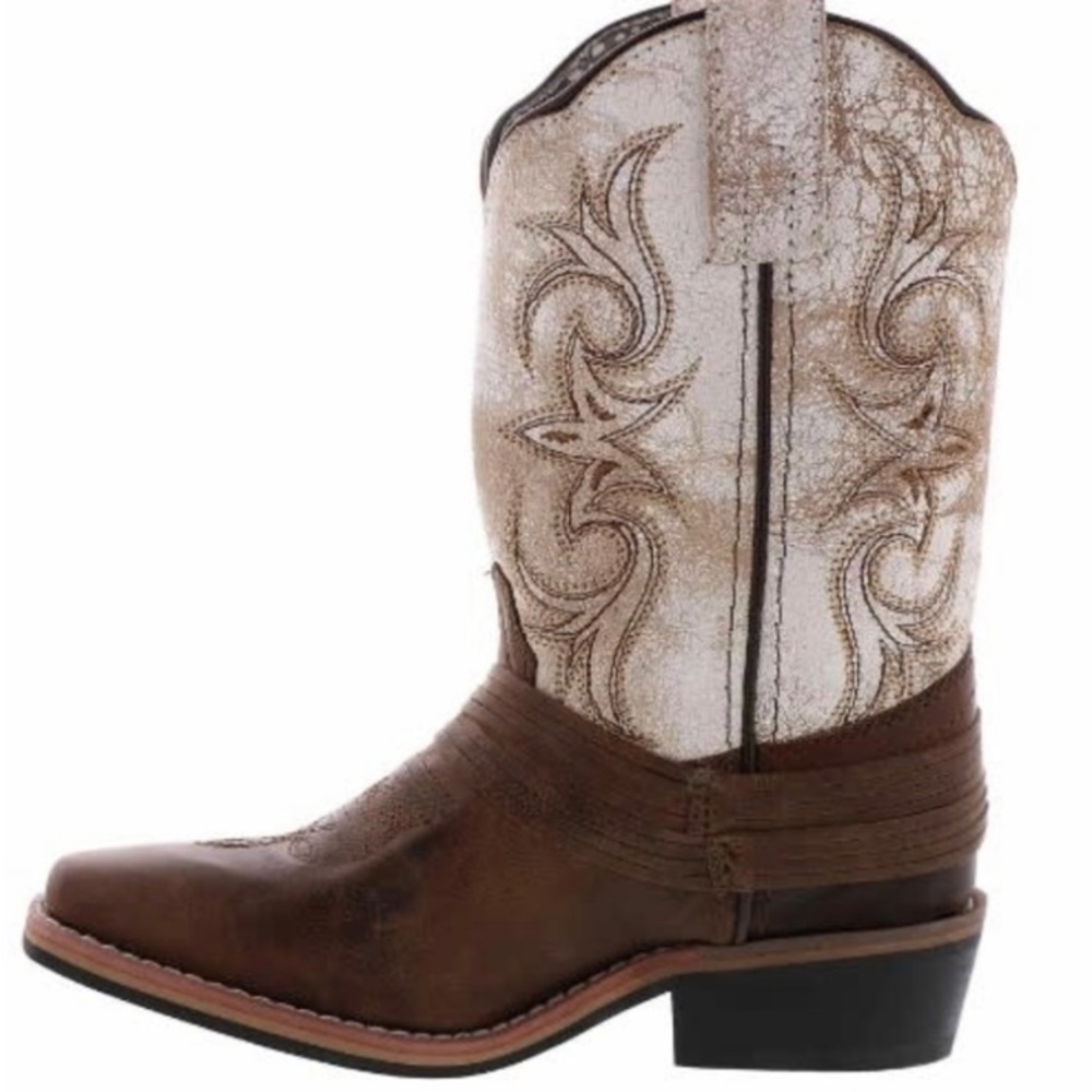 Dan Post Children and Youth Lil Myra Square Toe Cowgirl Boot